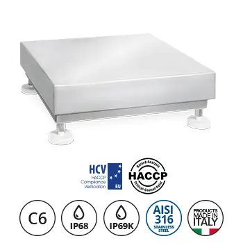 DINIARGEO Plates-formes Inox TSE HYGIENX 230x330x90mm